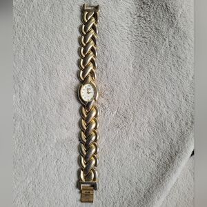 Gold-Tone Chain Link Men's Watch